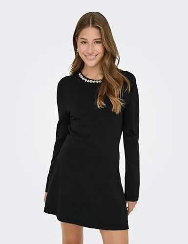 ONLY Onlmilla LS Bling abito M maglia