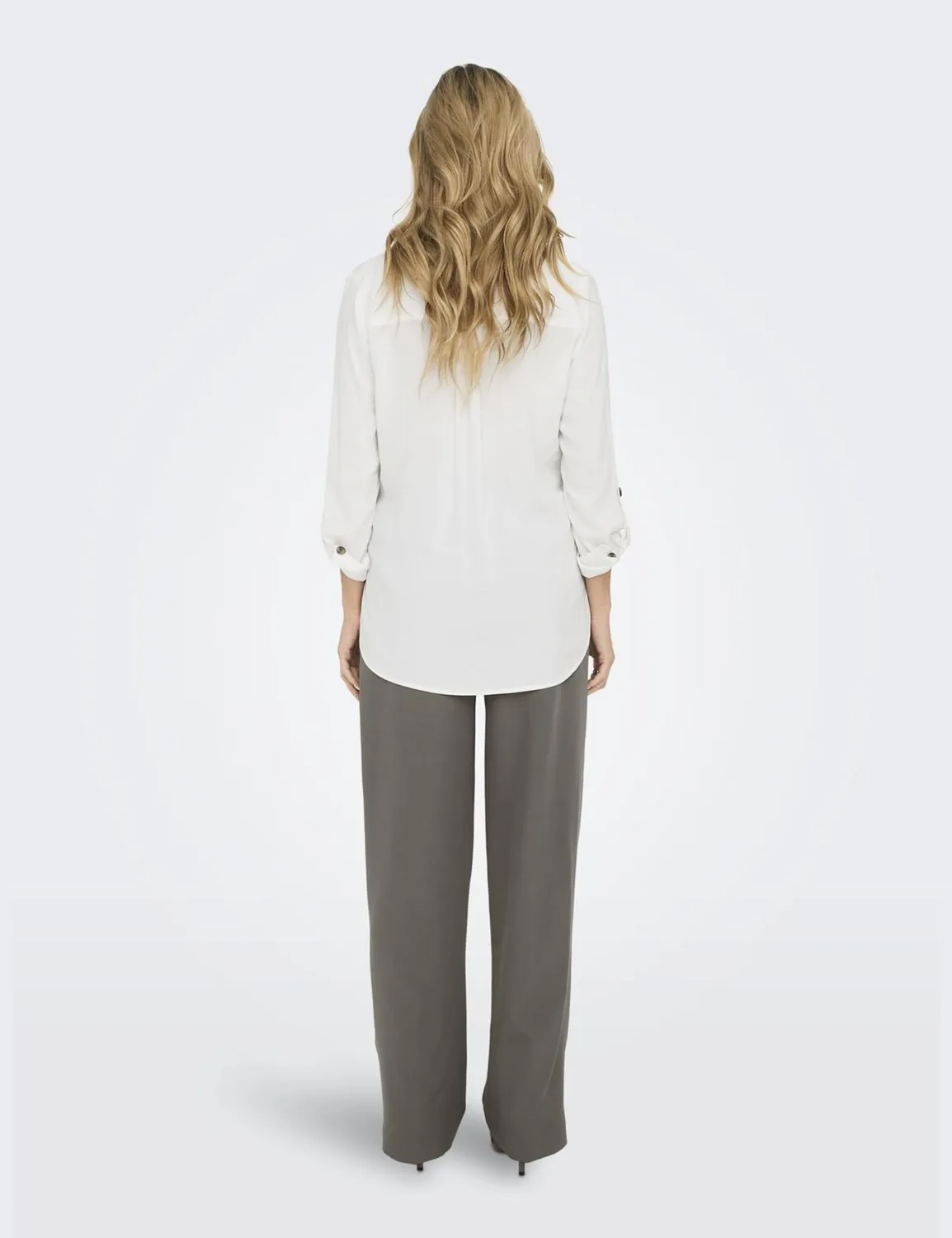 ONLY Asmin Camicia Donna M Maniche Lunghe Viscosa