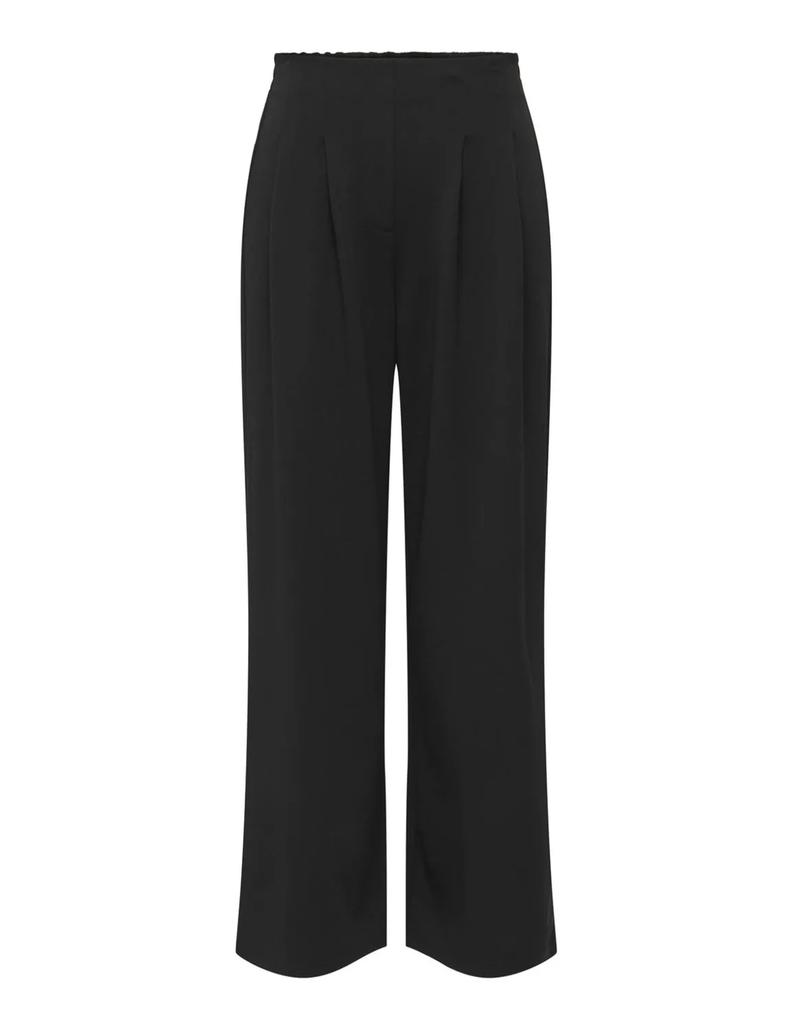 ONLY ONLCECILIA Life Wide pantalone jersey nero