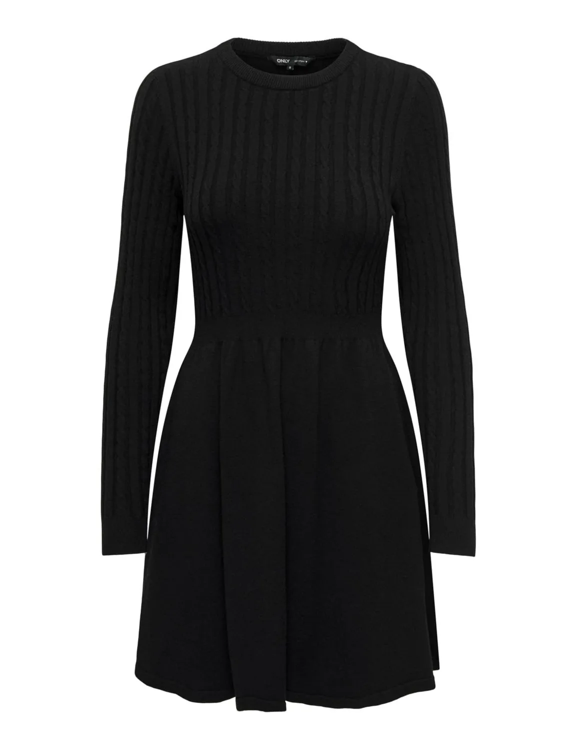 ONLY ONLFIA Abito in Maglia Midi Chocolate Torte