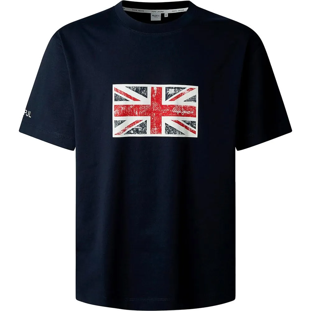 Pepe Jeans Union Tee T-Shirt Uomo Cotone con Stampa