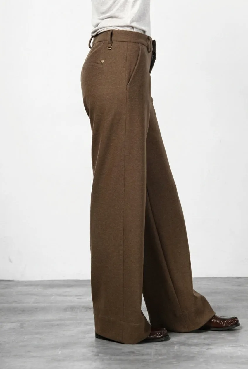 Mason's New York Studio Tailored chino nocciola straight jersey