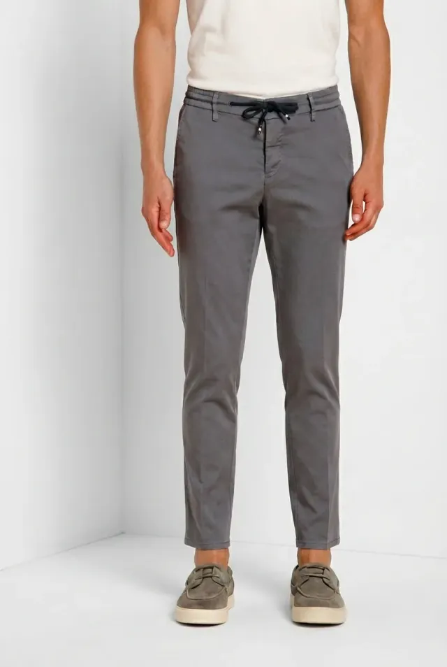 Mason's Milano Jogger Travel chino carta da zucchero extra slim