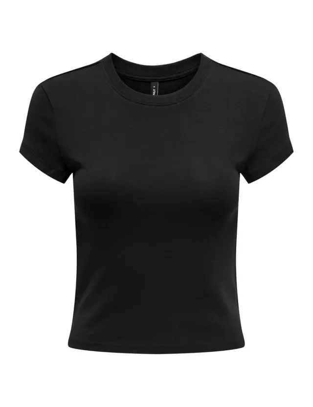 ONLY Onlelina Neck Short Top S/S Jrs Noos maglietta scollo rotondo