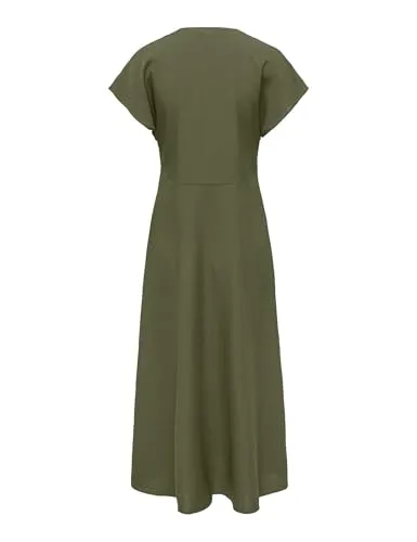ONLY Onlnova Elite Mollie abito lungo nero elegante