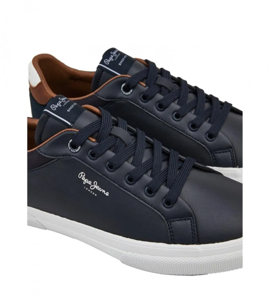 Pepe Jeans Kenton Court sneakers uomo bianche