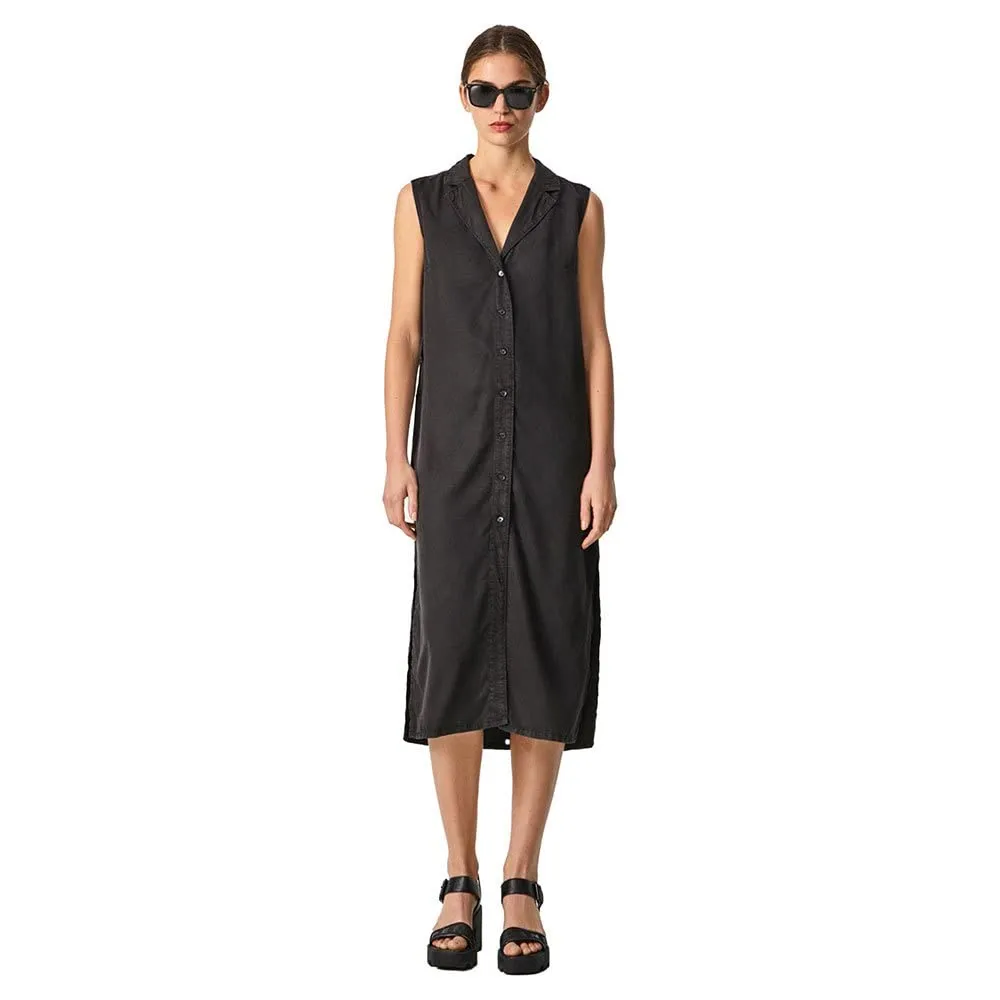 Pepe Jeans Maggie Vestito Donna Chemisier in Lyocell