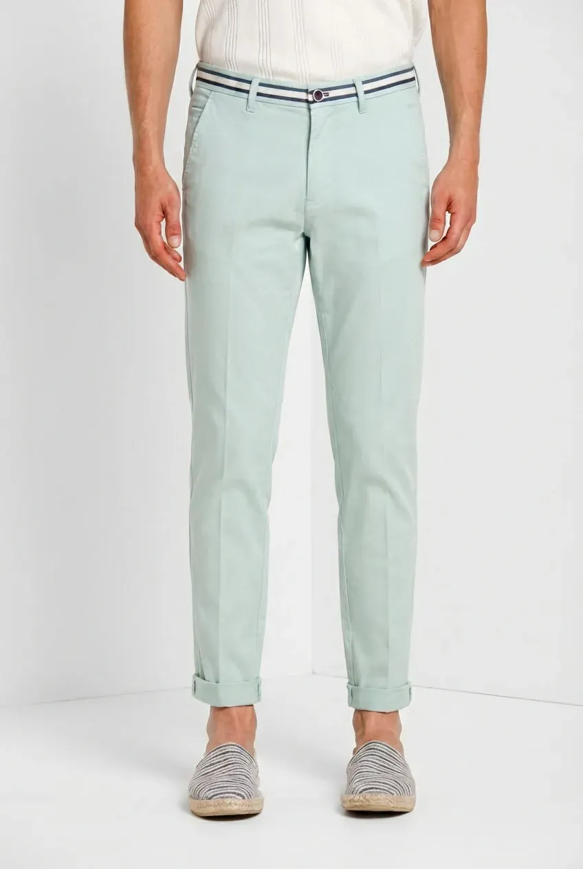 Mason's Torino Summer chino uomo slim celeste