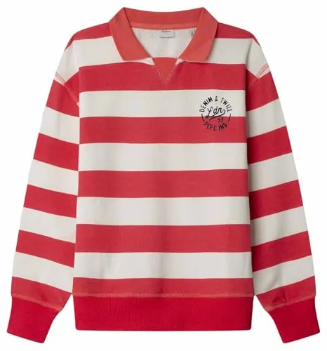 Pepe Jeans Ronnie Felpa Bambino 16 Anni Collo Polo