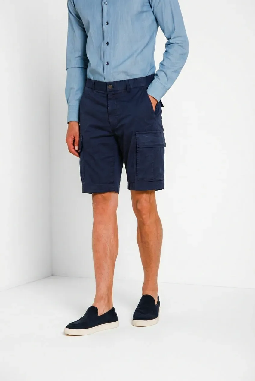 Mason's Cargo M74 bermuda uomo blu navy relaxed