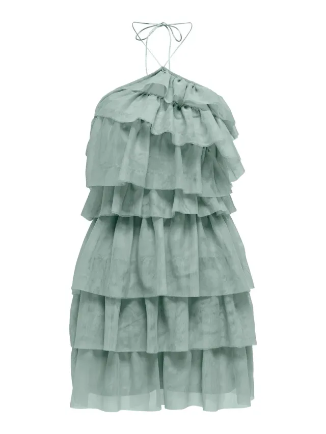 ONLY Onlcarley abito corto tulle S nero