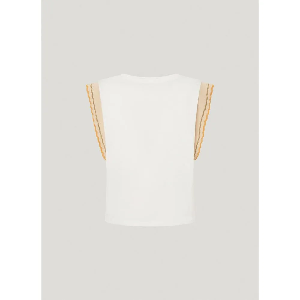 Pepe Jeans Edma T-Shirt Donna XS con Lurex