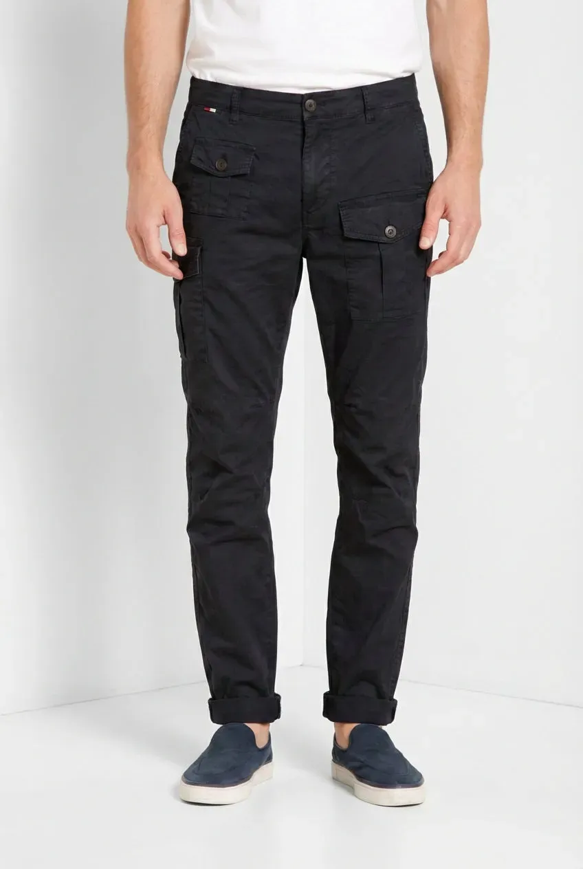 Mason's George Coolpocket pantalone cargo nero carrot
