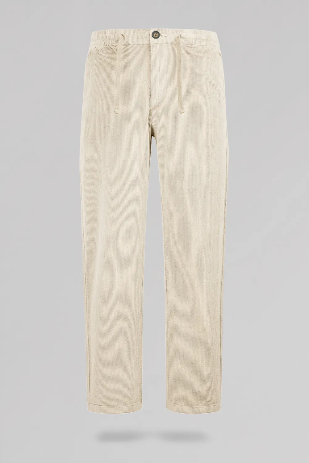 Teddy Smith Pywan 20 Velours pantalone velluto crema relaxed