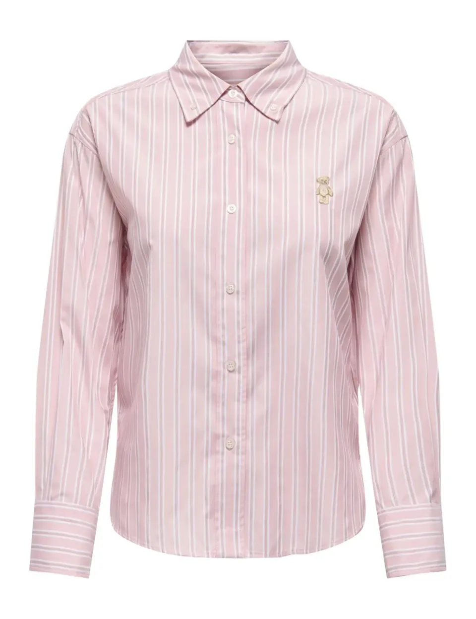 ONLY Onlelara L/S EMB Camicia Donna Ricamata