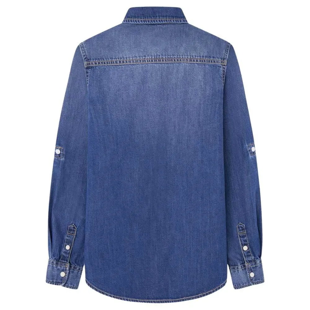 Pepe Jeans Portez Jr camicia jeans bimbo 10 anni