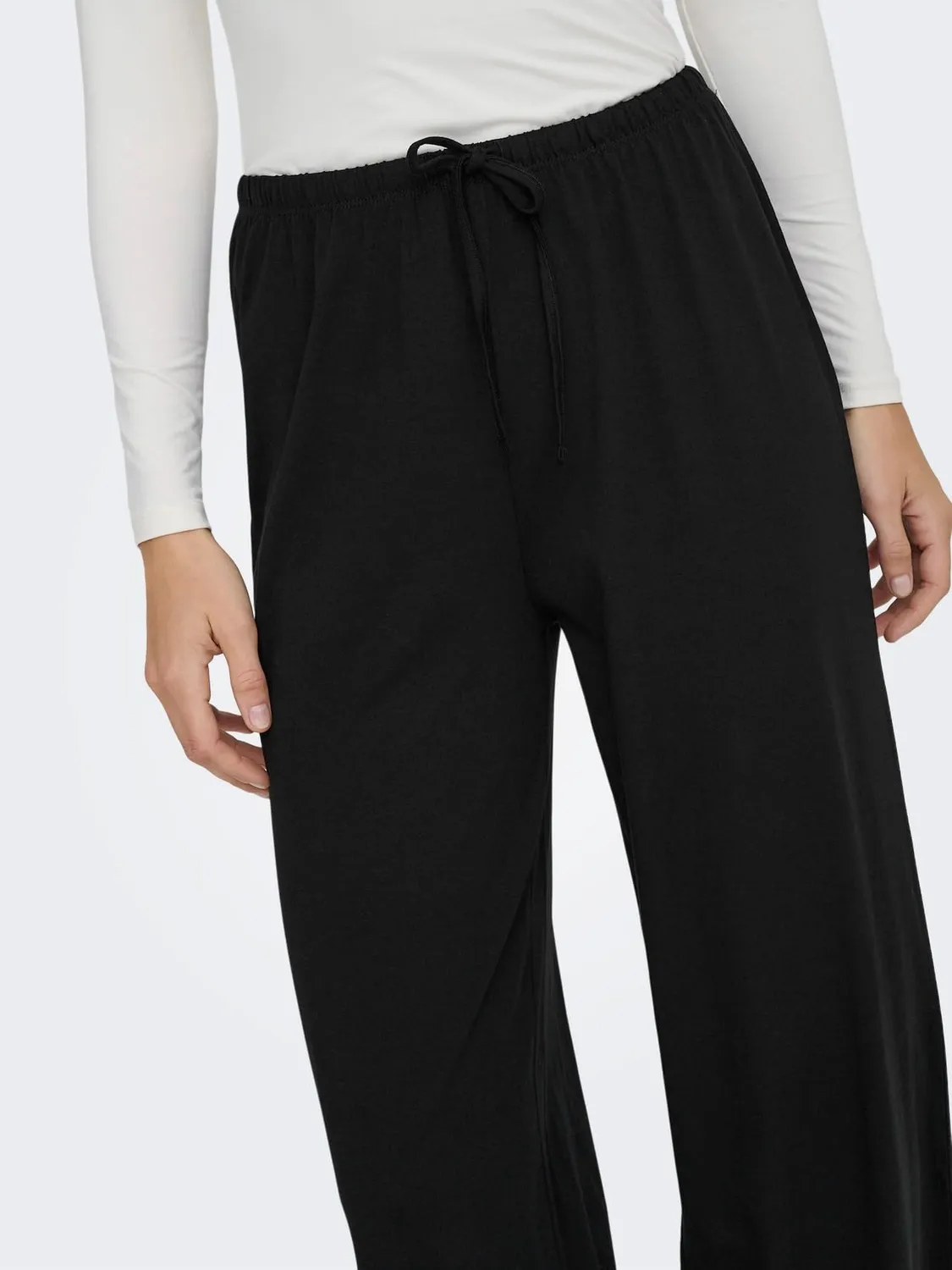 ONLY Onlkiss Life pantaloni larghi donna jersey