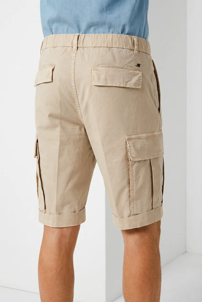 Mason’s Cargo M74 bermuda cargo uomo beige chiaro relaxed