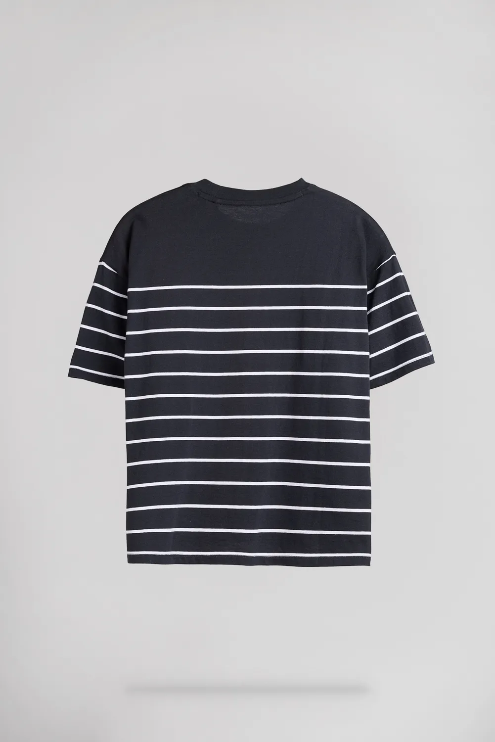 Teddy Smith Carla Stripes t-shirt righe blu navy ampia