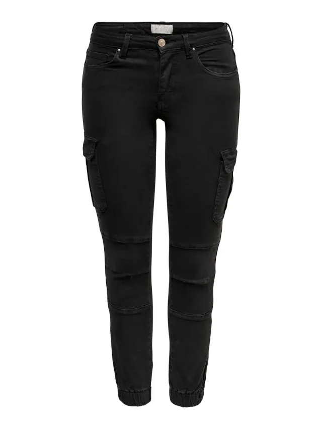 ONLY Onlmissouri Life Reg Ank Cargo BB AZG736 jeans donna 30W/32L