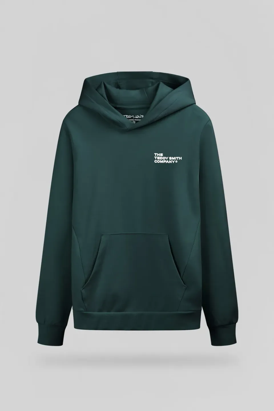 Teddy Smith S-Company Hoody felpa cappuccio verde pino bambino