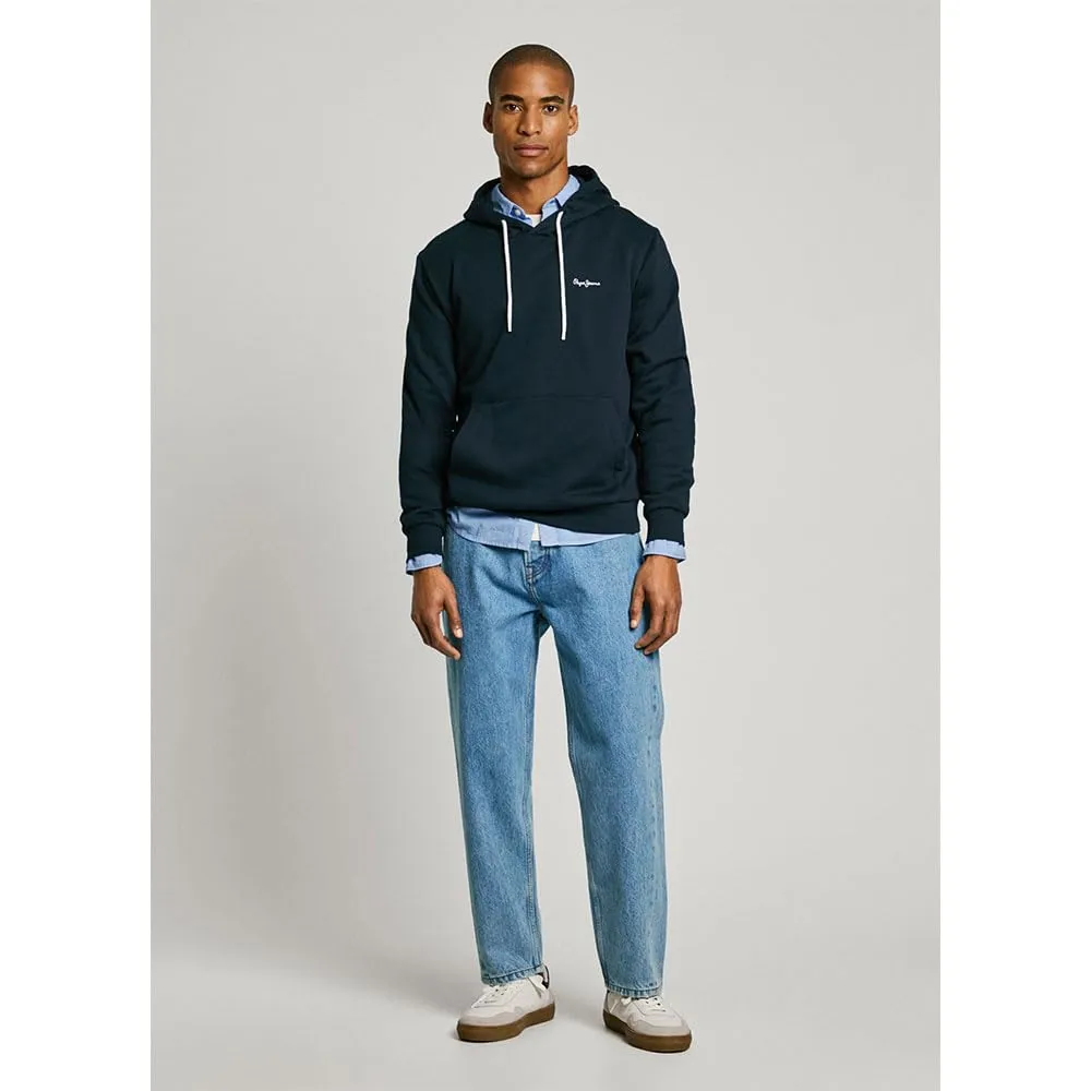 Pepe Jeans Essential Hoodie Felpa Uomo con Cappuccio Spazzolata