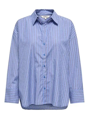 ONLY Onloregon Alva camicia donna strass nera S
