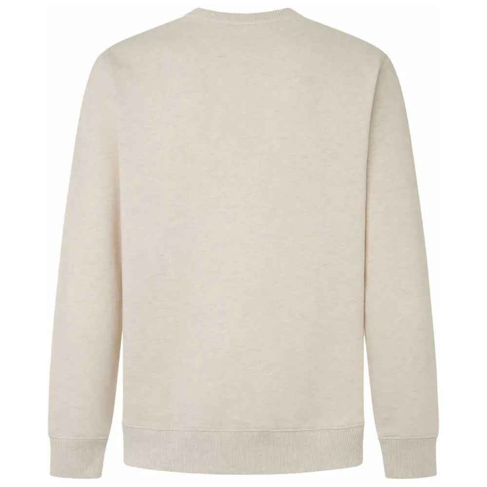Pepe Jeans Nouvel Crew felpa uomo M bianco sporco cotone