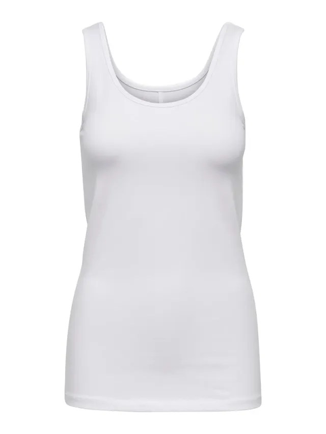 Only Onllive Love Tank canotta donna nera S classica