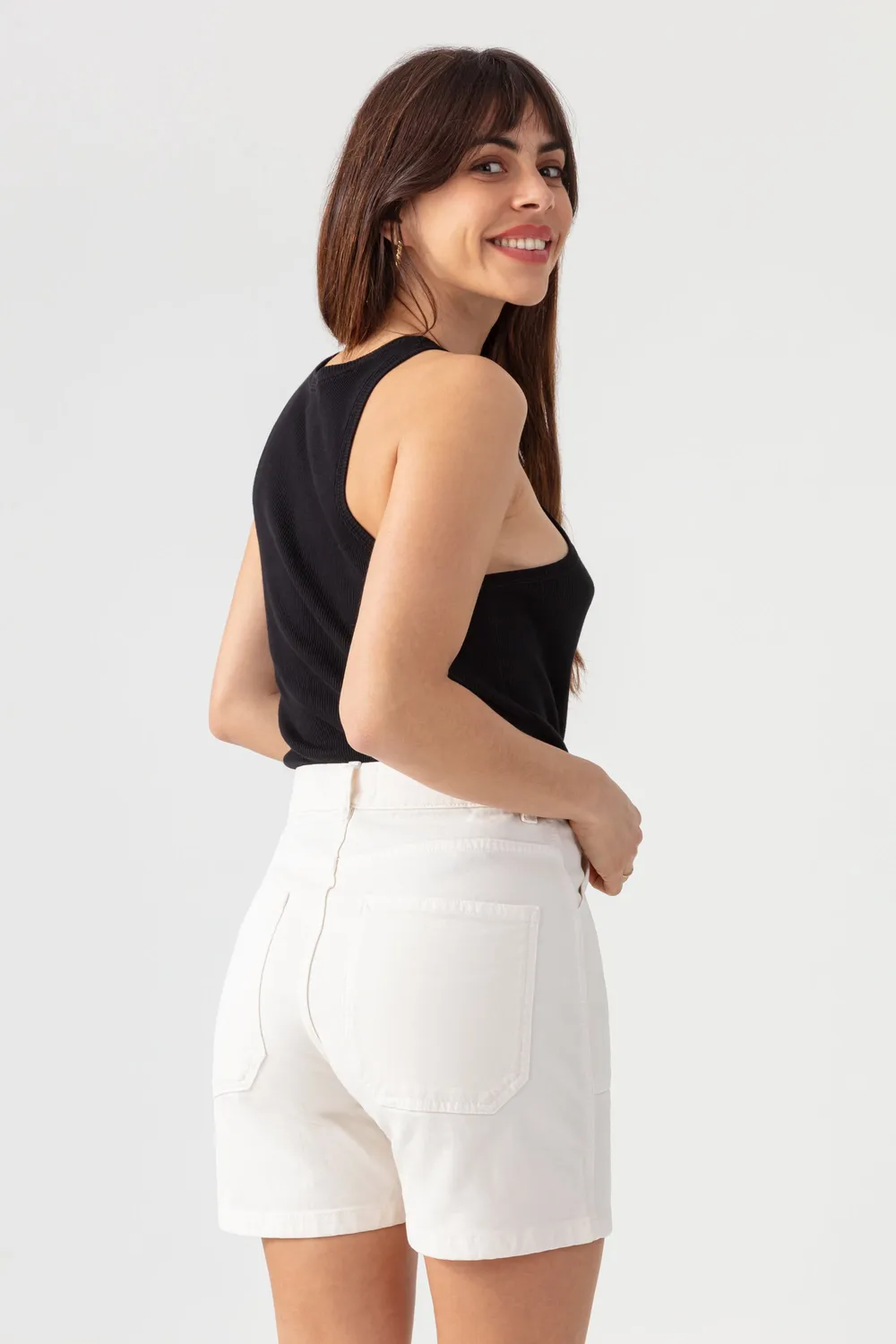Acquaverde Mary Shorts Cargo Cream