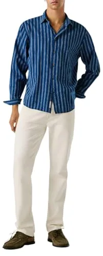 Pepe Jeans Cash Jeans Uomo Straight Ecru 30W/34L