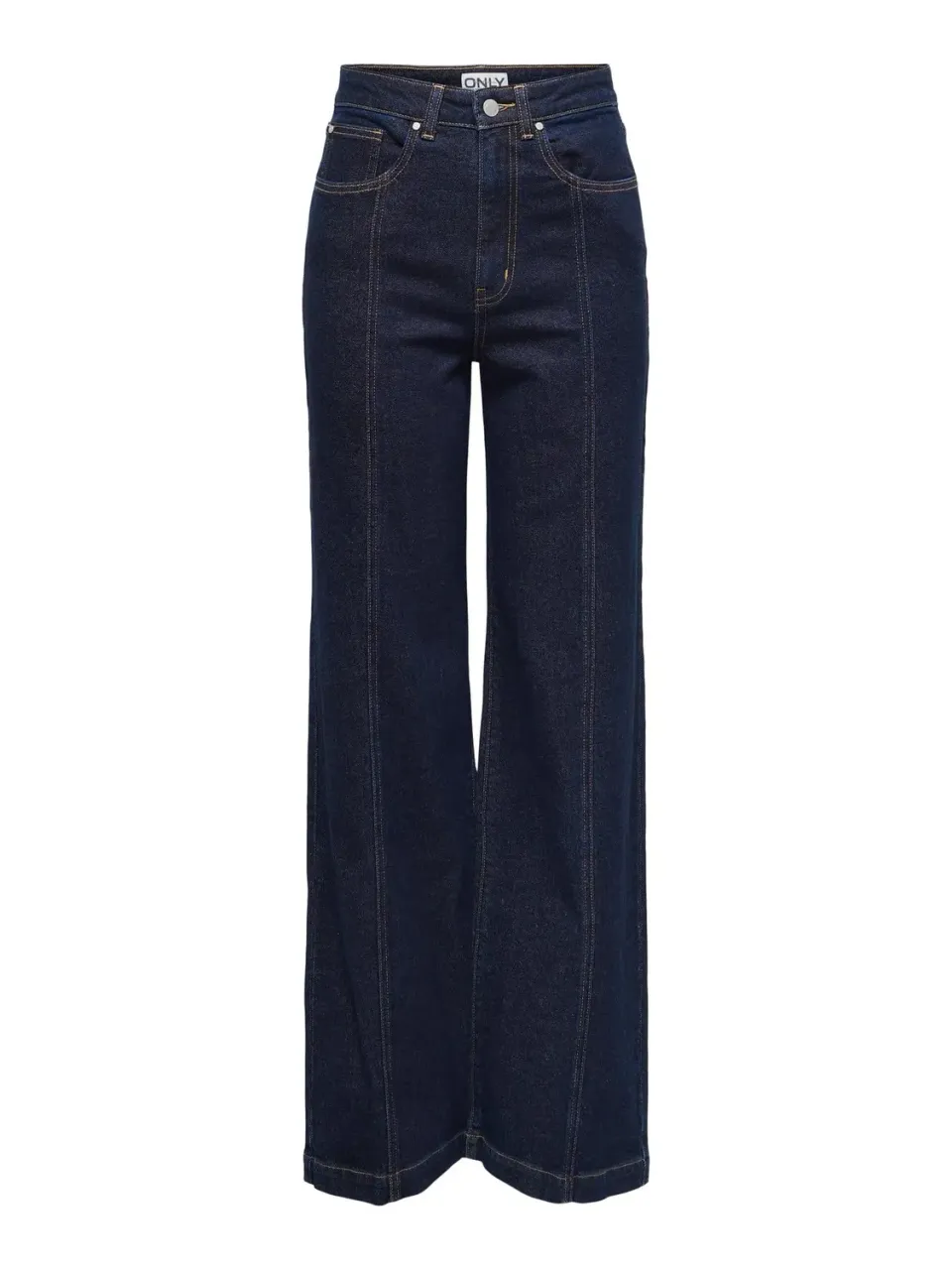 ONLY Onlhope Mae1288 Jeans Donna Gamba Larga 27W/30L Vita Alta