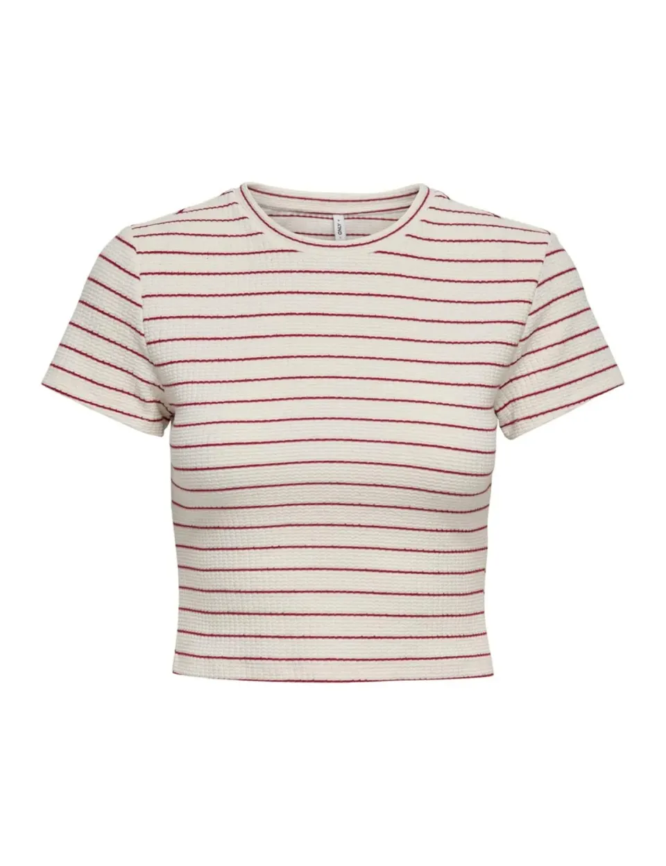 ONLY Onlanits S/S O-Neck Cropped Top maglietta S