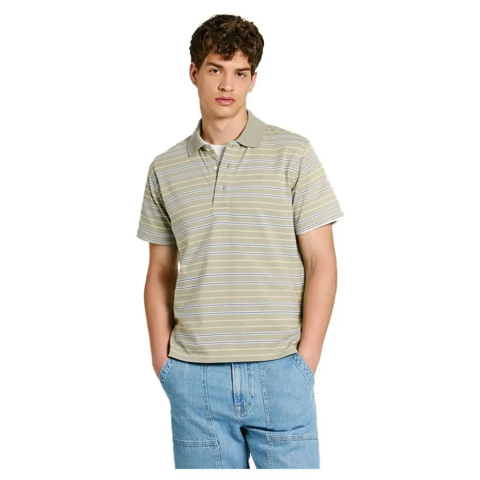 Pepe Jeans Jack Polo Uomo M a Righe Logo