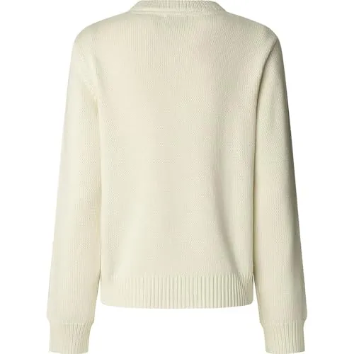 Pepe Jeans Caprice maglione donna L scollo tondo maniche lunghe