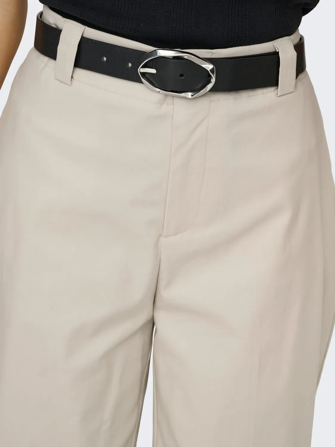 ONLY Onlrosalie HW Crop Chino Pant pantalone chino crop