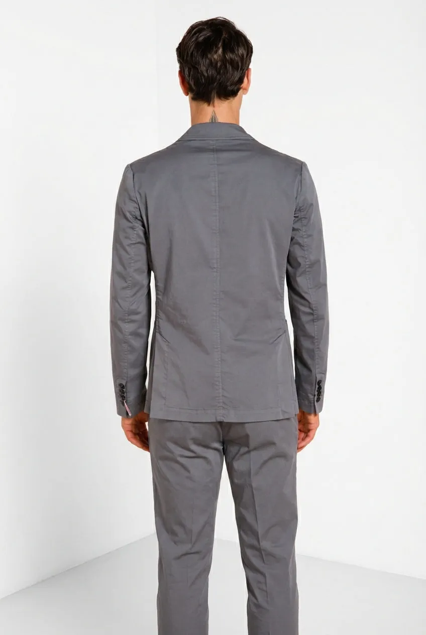 Mason's Da Vinci Travel blazer uomo raso carta da zucchero