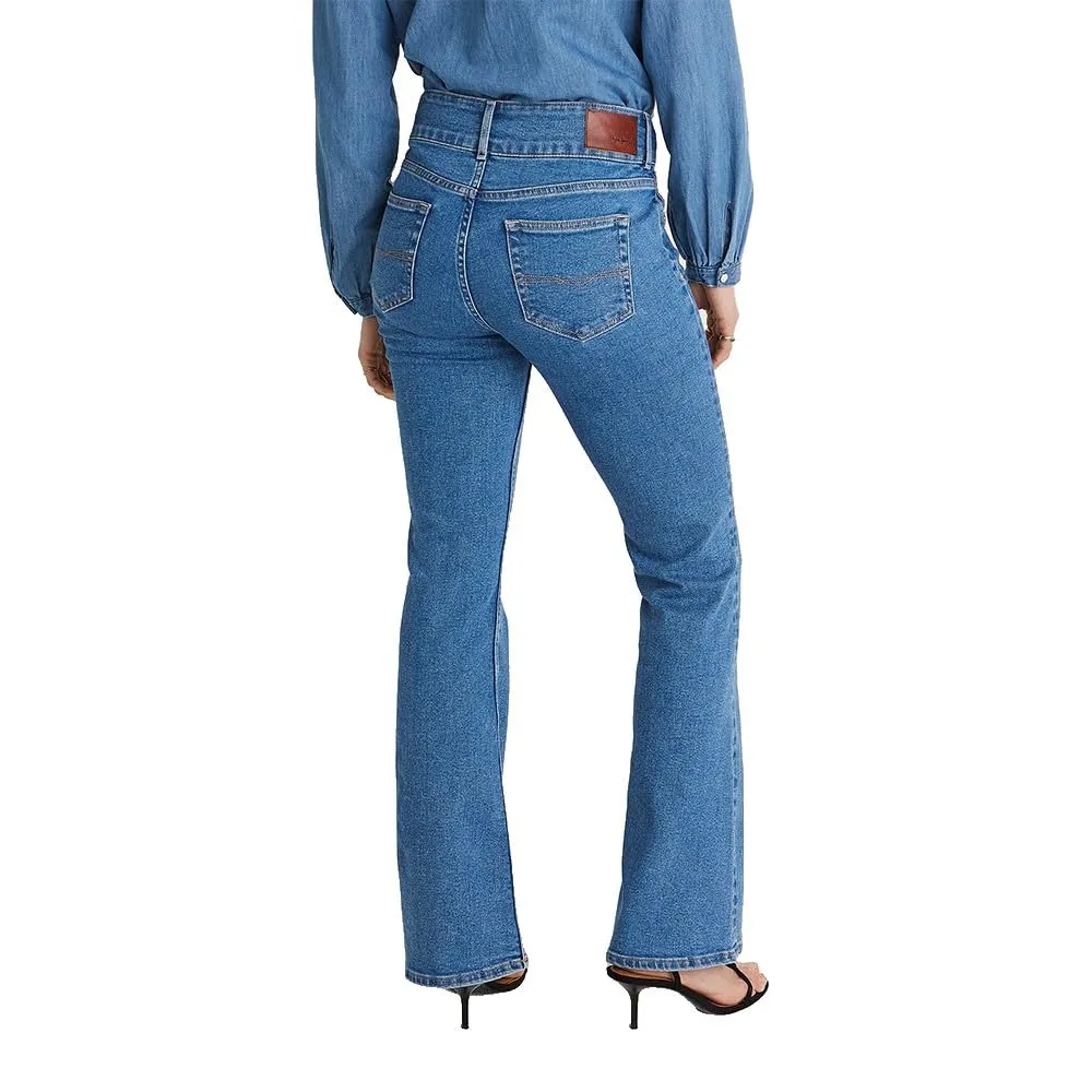 Pepe Jeans London Venus flare jeans donna azzurro elasticizzato