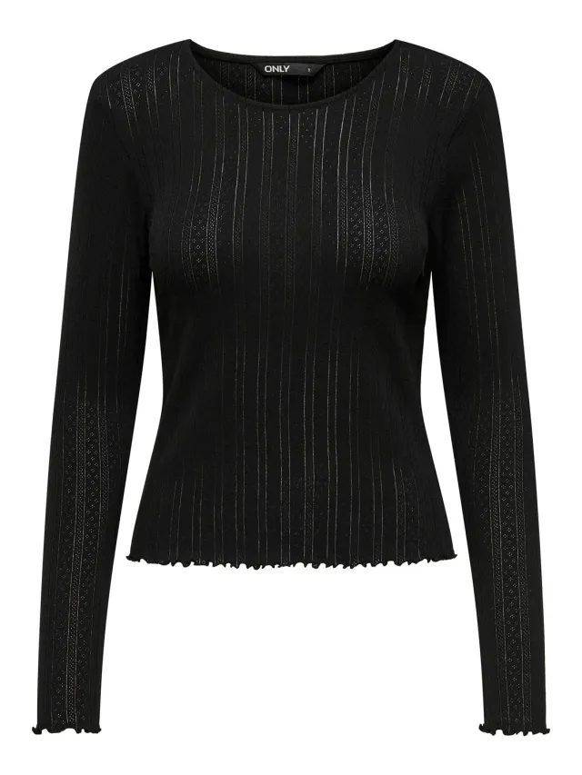 ONLY Onlcarlotta top maglia manica lunga jersey