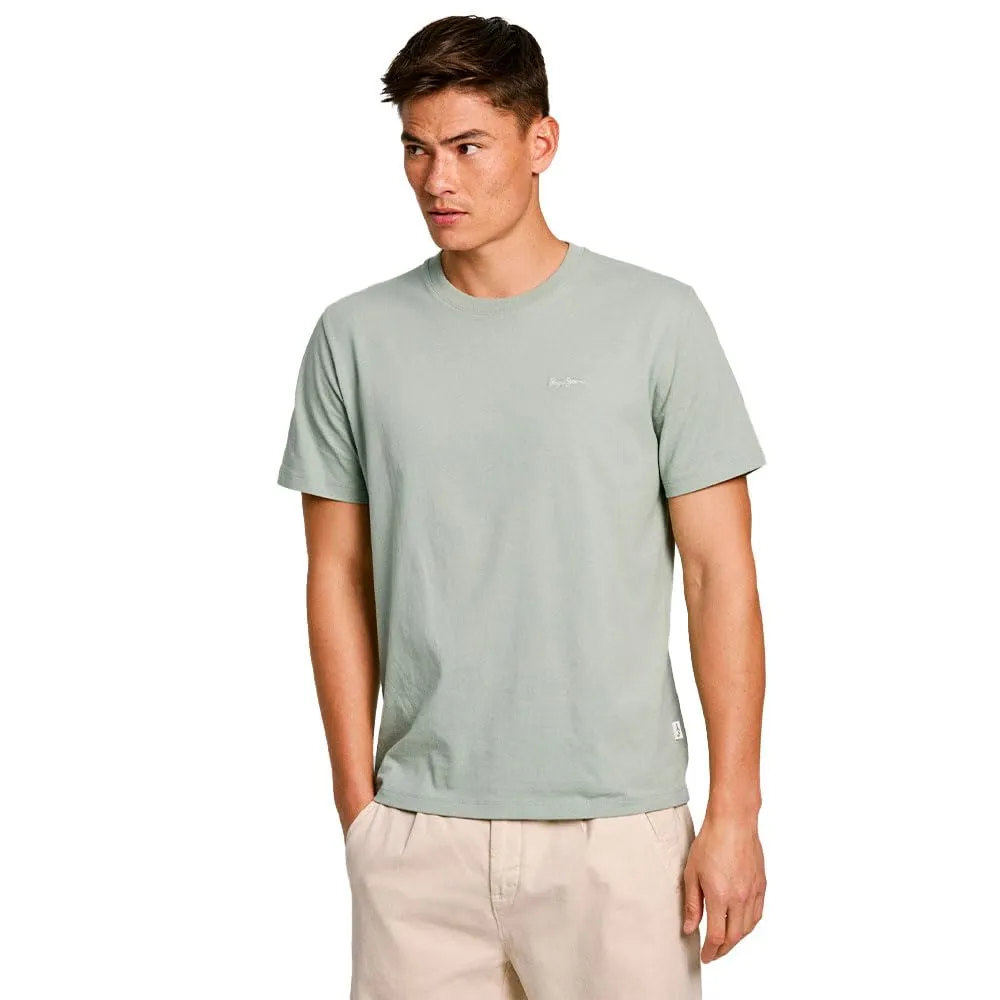 Pepe Jeans Connor t-shirt uomo nero cotone logo