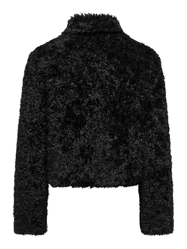 ONLY Onlginny Short giacca teddy donna corta peluche