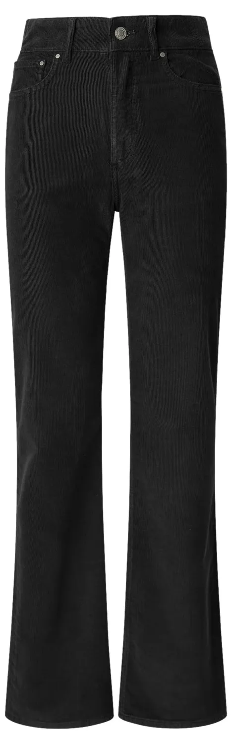 Pepe Jeans Willa Flare Pantaloni Donna Velluto Vita Alta 32W