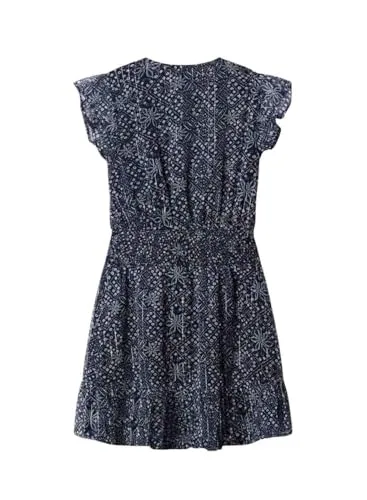 Pepe Jeans Imabel vestito bambina 10 anni stampato foderato