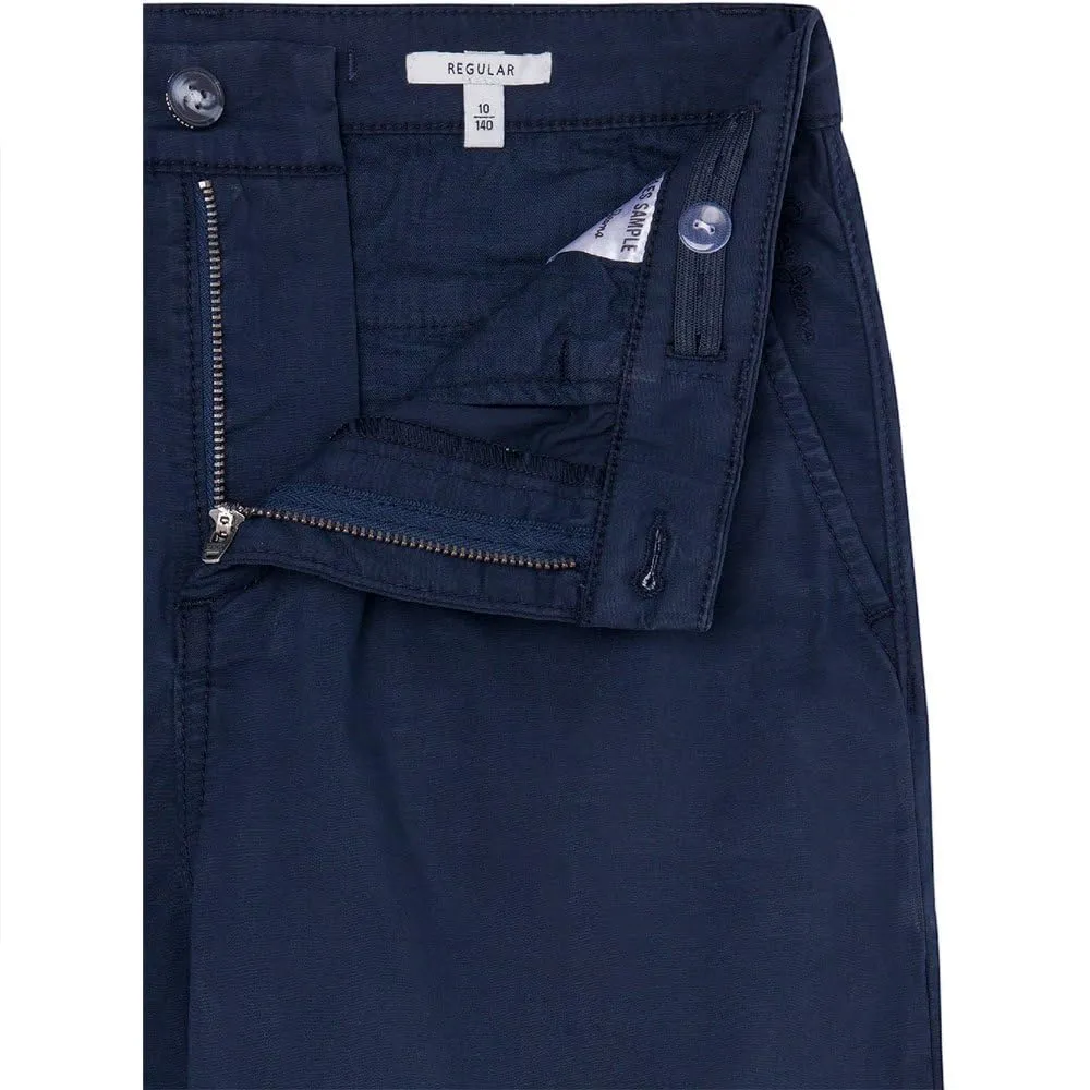 Pepe Jeans Theodore Polo bambino 10 anni blu ricamo tasca
