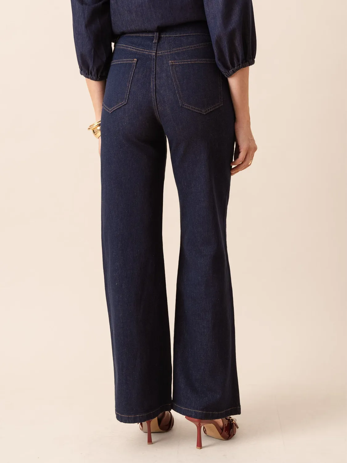 Oraije Gabriel jeans wide blu