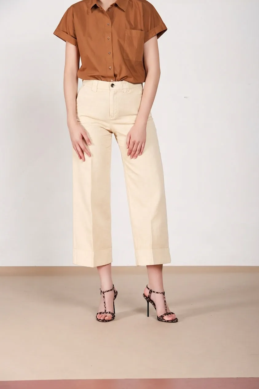 Mason's New York Studio Cropped Chino Donna Gesso Straight