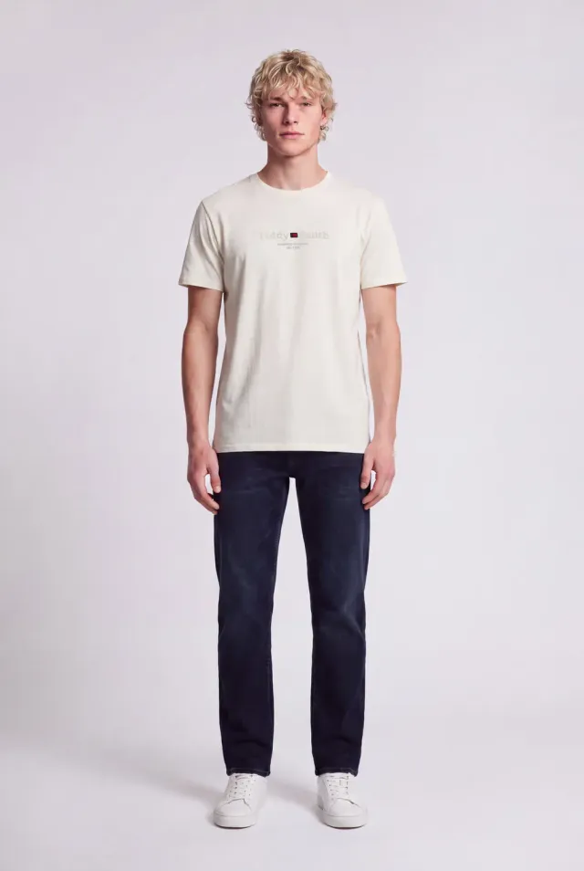 Teddy Smith T-Jim MC t-shirt uomo bianco middle white