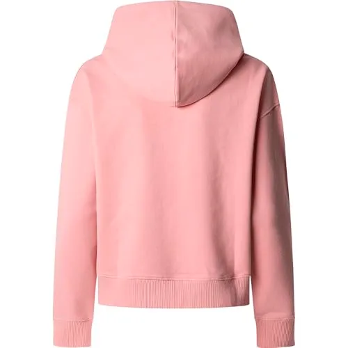 Pepe Jeans Maddy Hoodie Felpa Donna Rosa Lavato