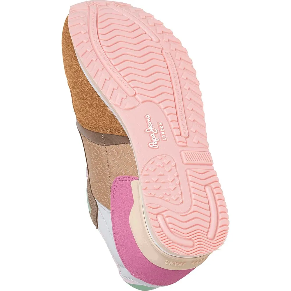 Pepe Jeans Logo G Sneaker Bimba Blu Suola Gomma
