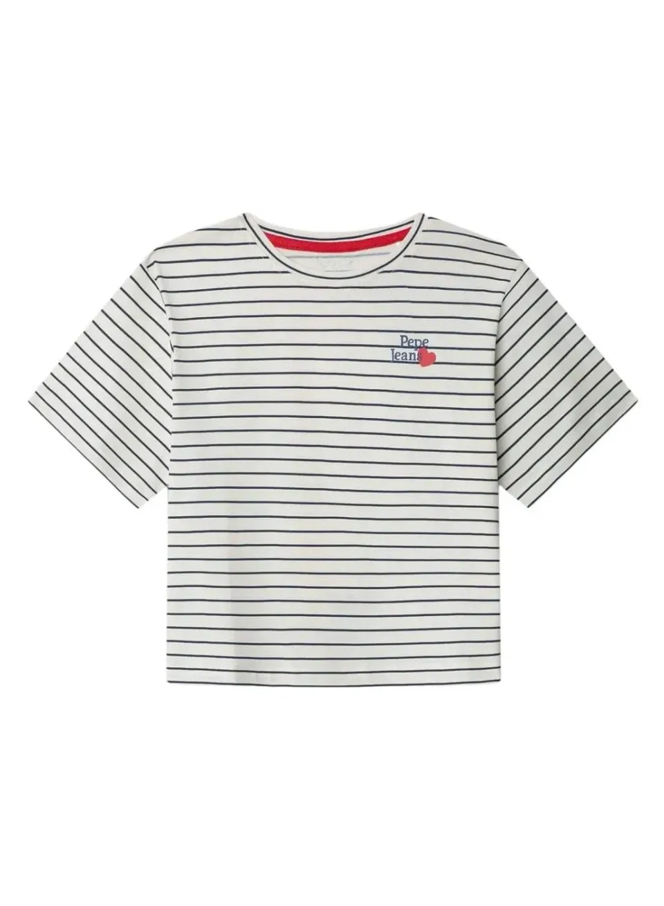 Pepe Jeans Gertrudis T-shirt Bambina 10 Anni a Righe